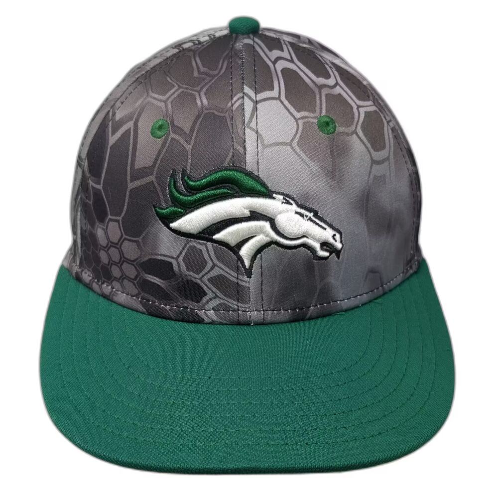 OC Sports Baseball Cap Gray Green Size L Kryptek Raid Camo Mustang Football hat